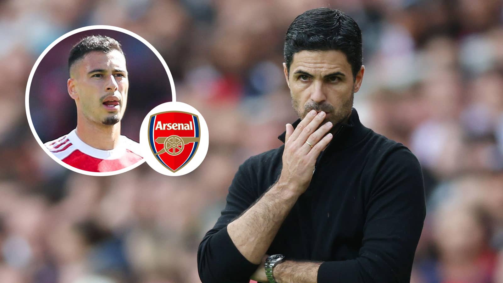 Gabriel Martinelli, Mikel Arteta Arsenal