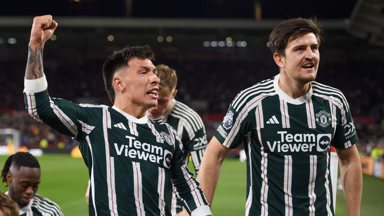 Man Utd defenders Lisandro Martinez and Harry Maguire