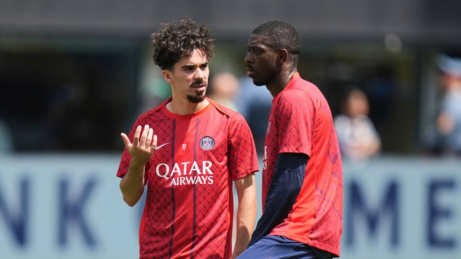 Vitinha, Ousmane Dembele, PSG, July 2025