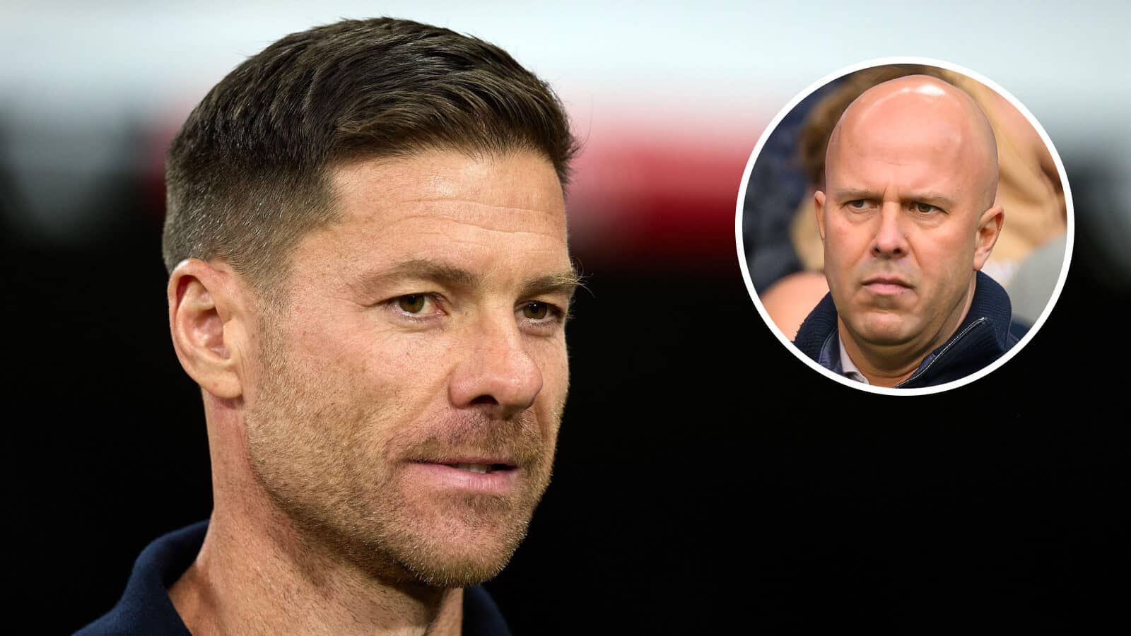 Real Madrid manager Xabi Alonso and Liverpool boss Arne Slot - copyright TEAMtalk