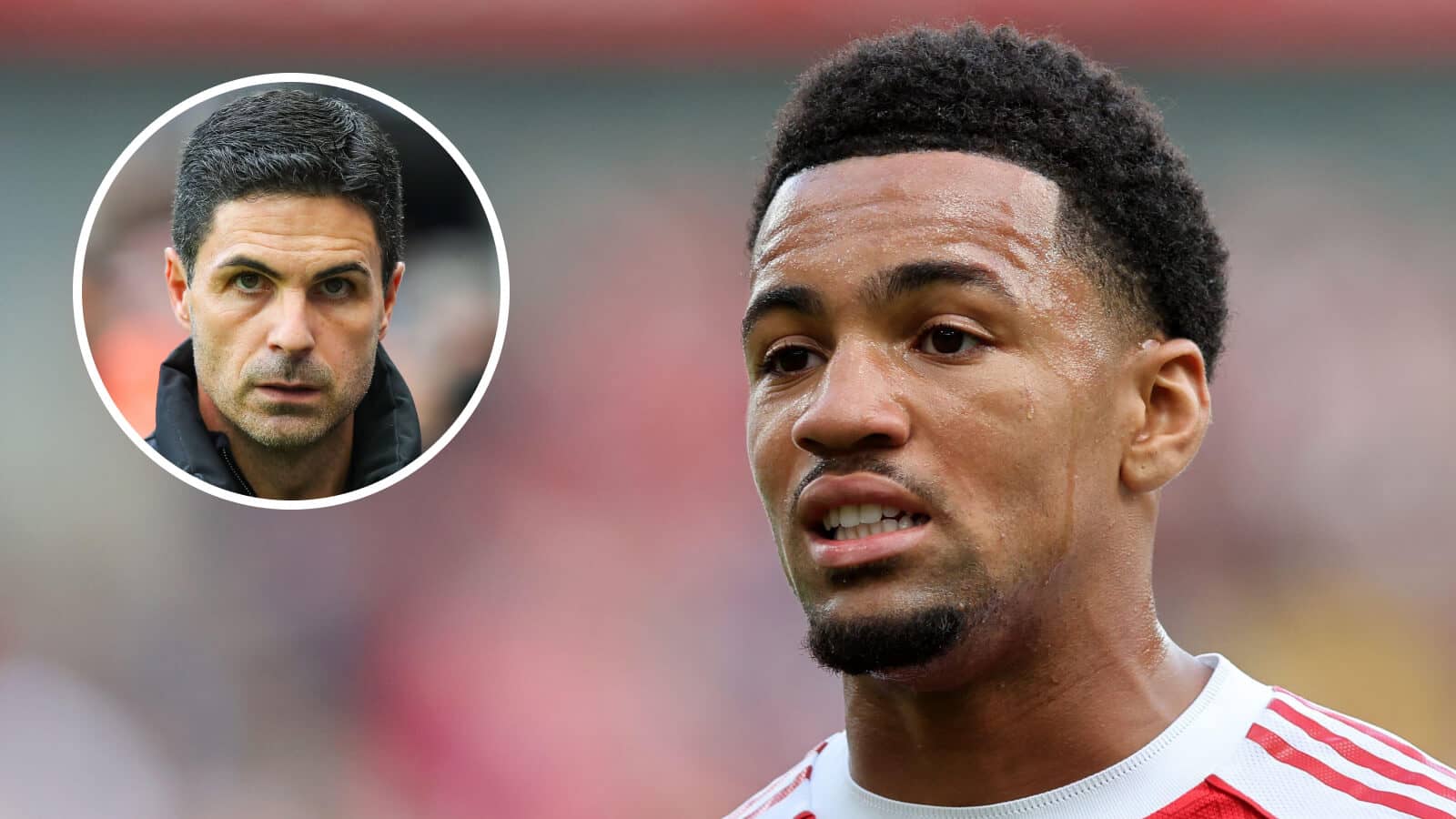 Arsenal star Ethan Nwaneri and manager Mikel Arteta - copyright TEAMtalk