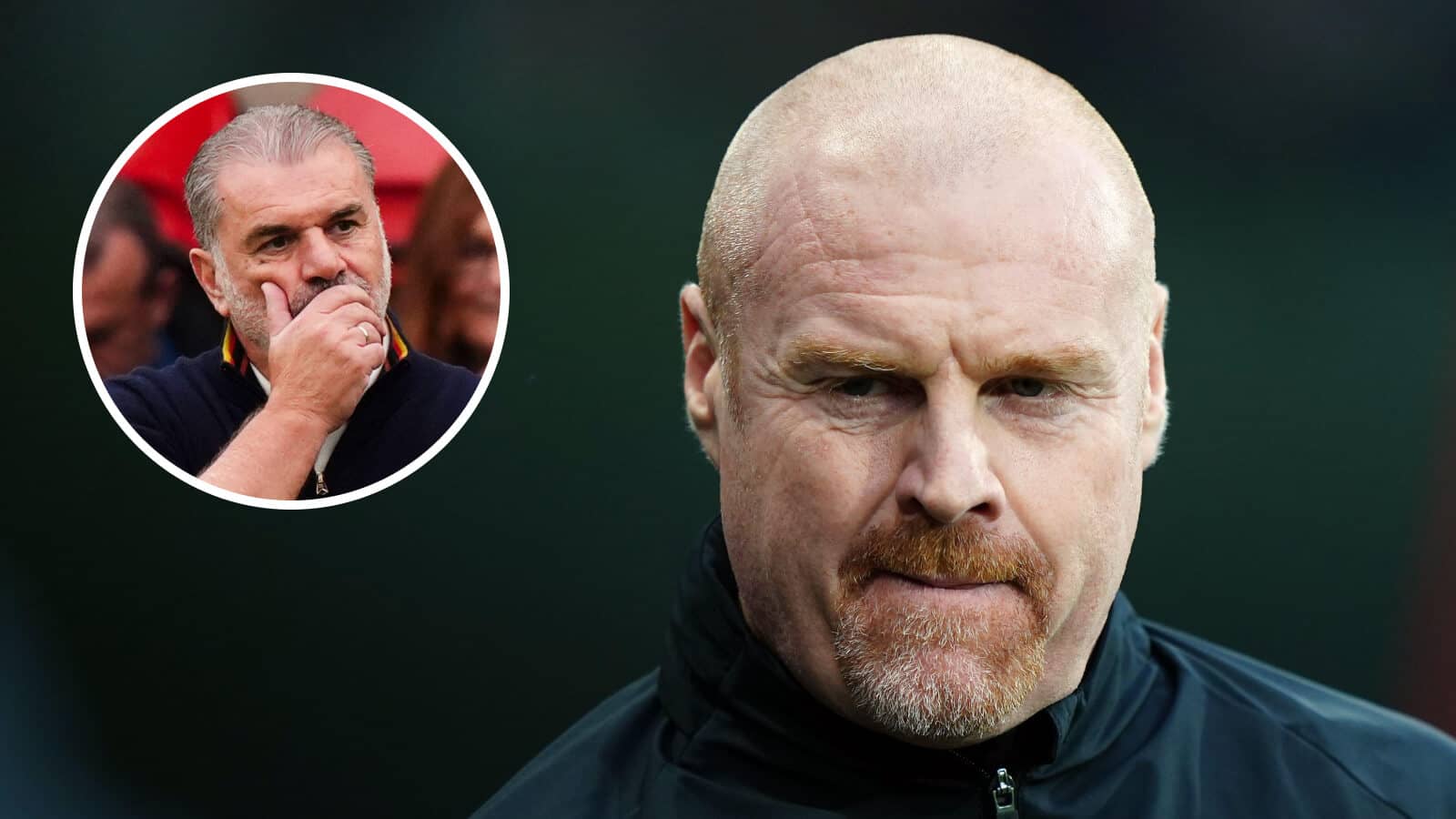 Sacked Nottingham Forest manager Ange Postecoglou and Sean Dyche - copyright TEAMtalk