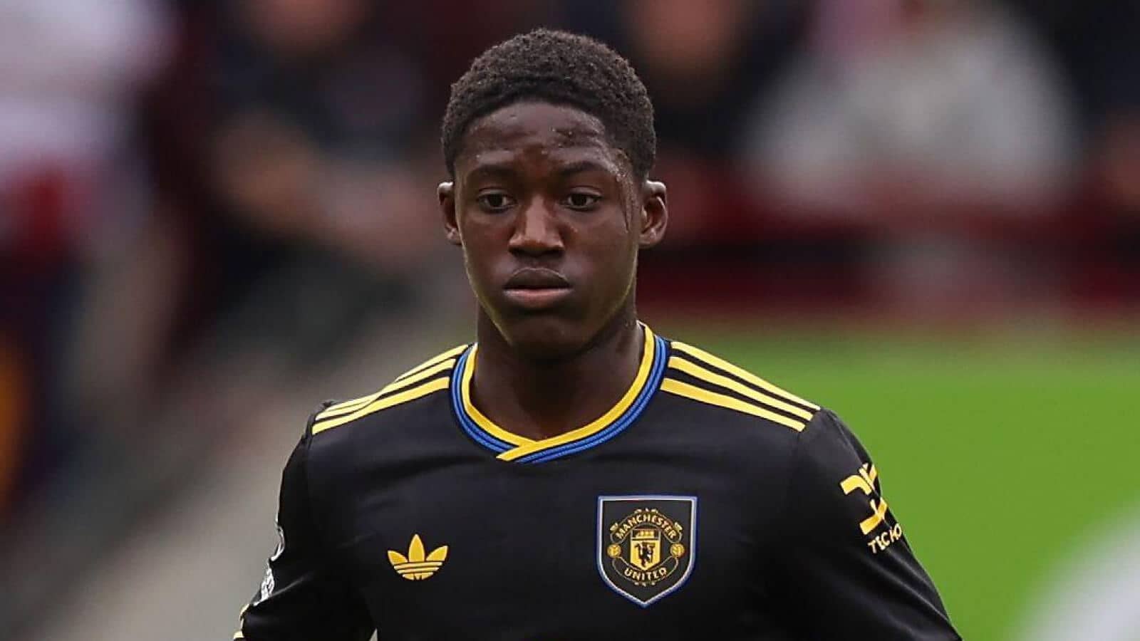 Manchester United star Kobbie Mainoo