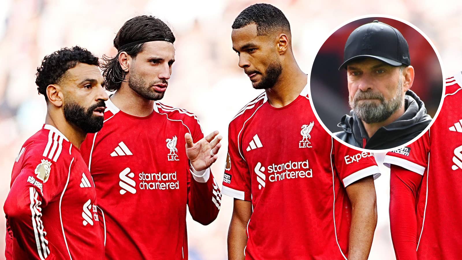 Salah, Szoboszlai, Gakpo, Klopp