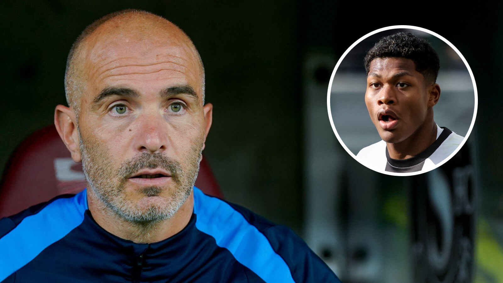 Chelsea boss Enzo Maresca and Zion Suzuki