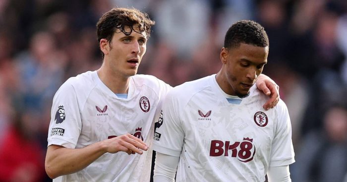 Aston Villa duo Pau Torres and Ezri Konsa