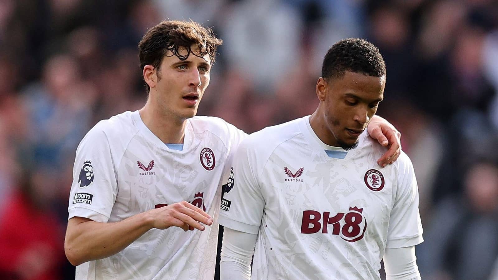 Aston Villa duo Pau Torres and Ezri Konsa