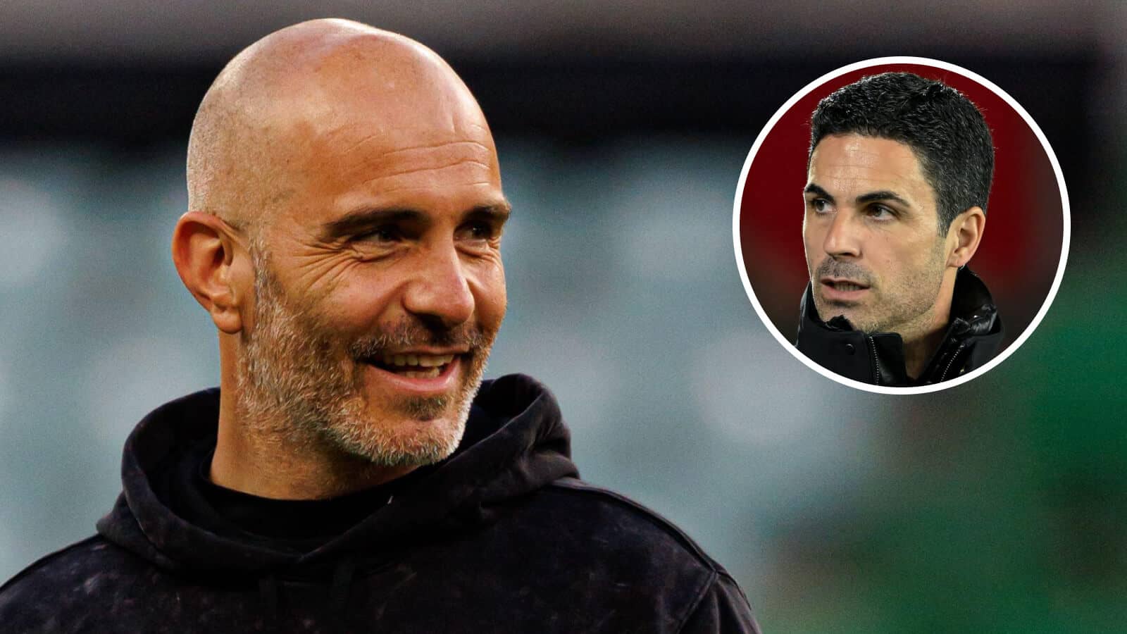 Chelsea manager Enzo Maresca and Arsenal boss Mikel Arteta