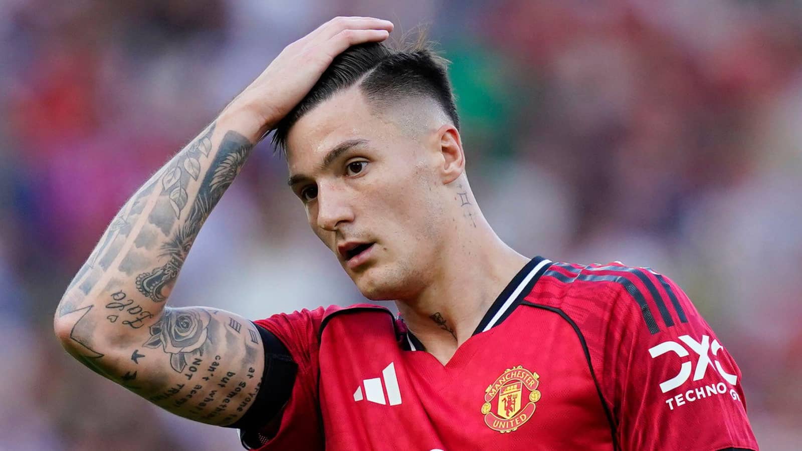 Man Utd striker Benjamin Sesko