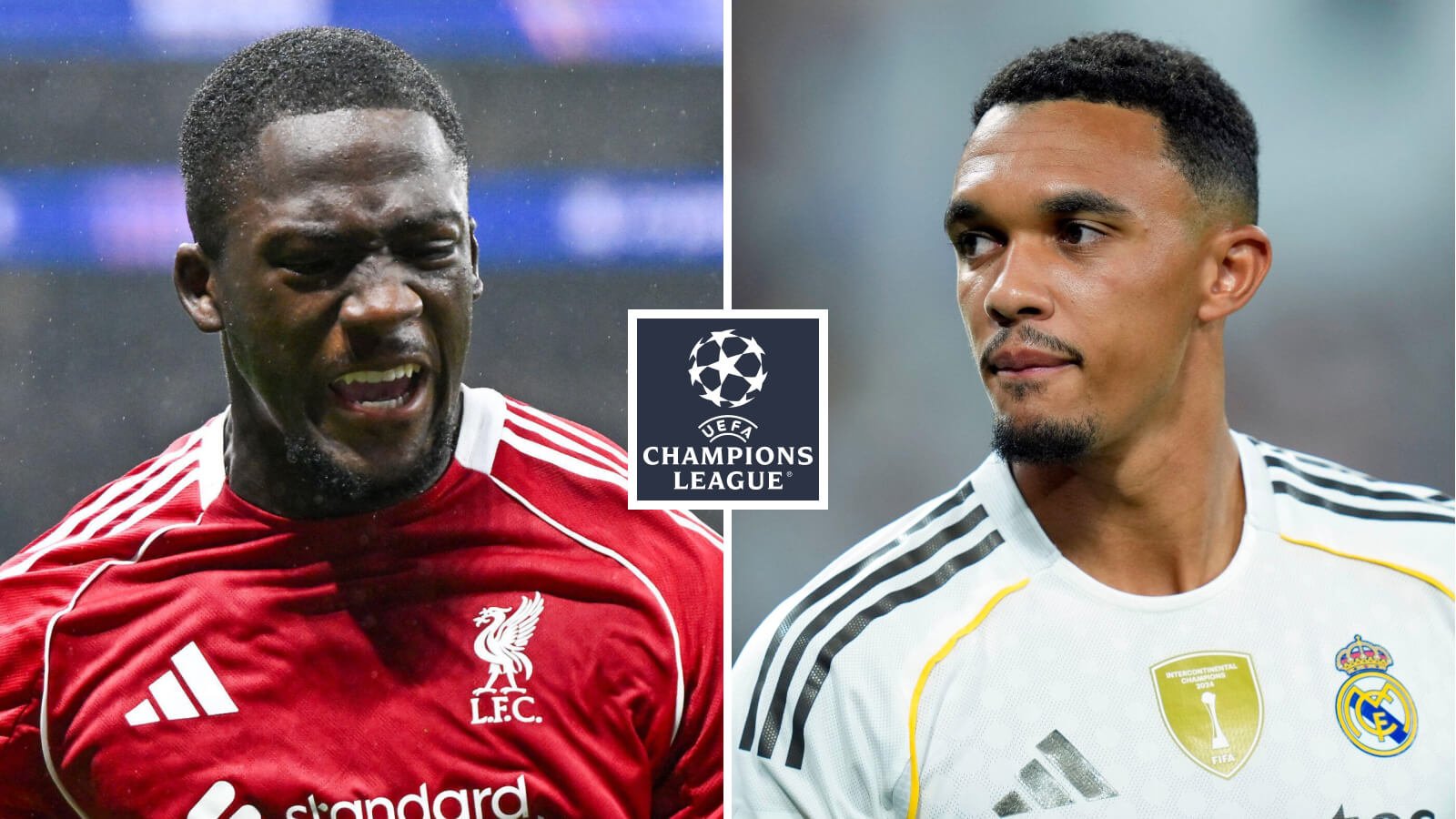 Ibrahima Konate and Trent Alexander-Arnold