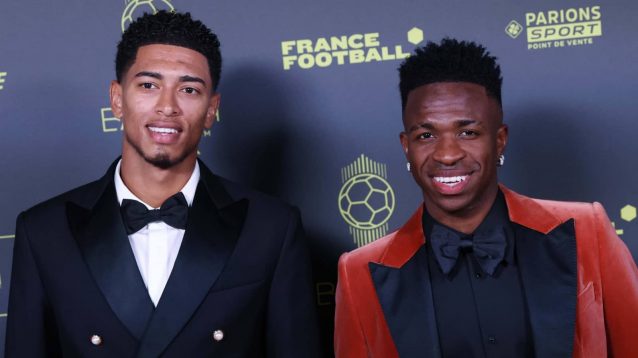 Real Madrid duo Jude Bellingham and Vinicius Junior
