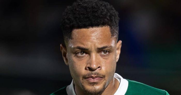 Palmeiras striker Vitor Roque, who is on Manchester United and Chelsea's radar - copyright TEAMtalk