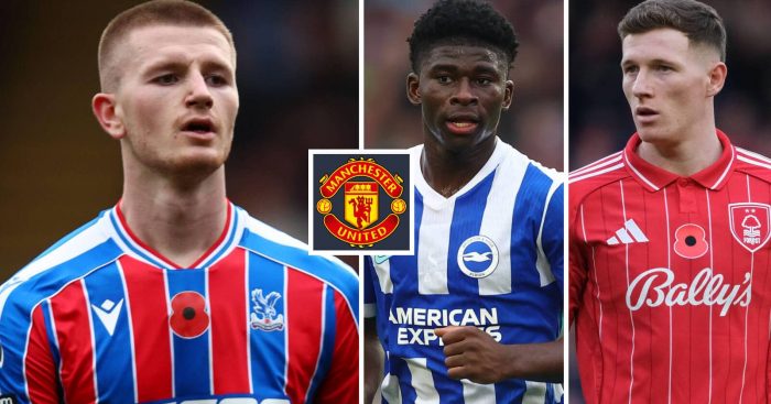 Man Utd midfield targets Adam Wharton, Carlos Baleba and Elliot Anderson