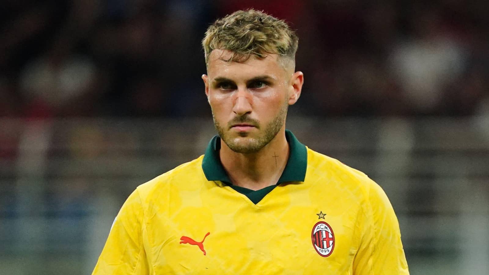 AC Milan striker Santiago Gimenez