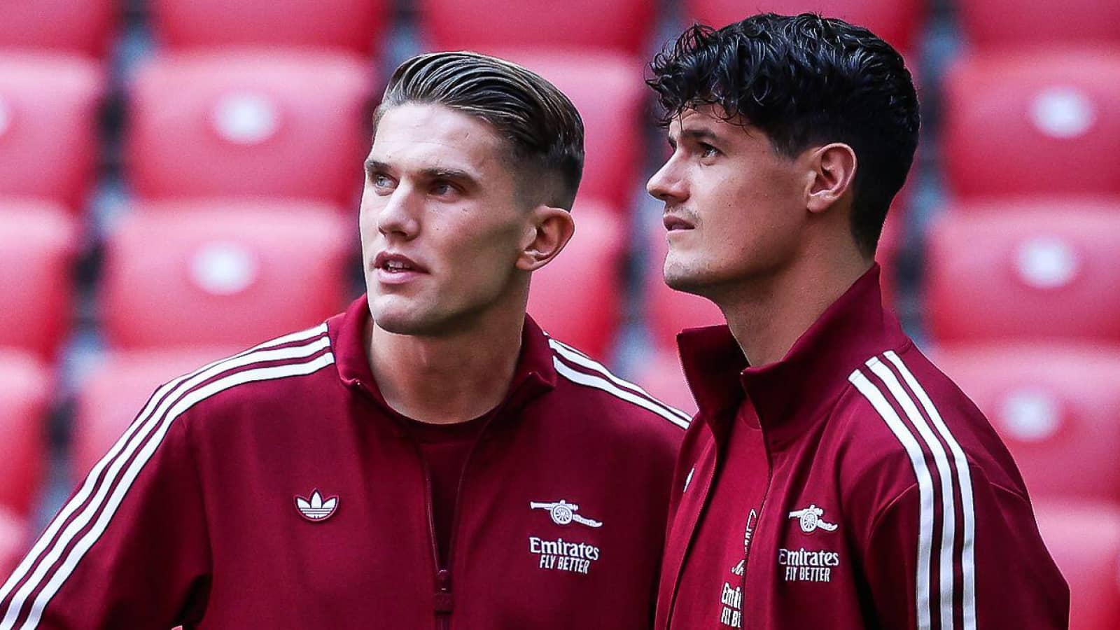 Arsenal stars Viktor Gyokeres and Christian Norgaard