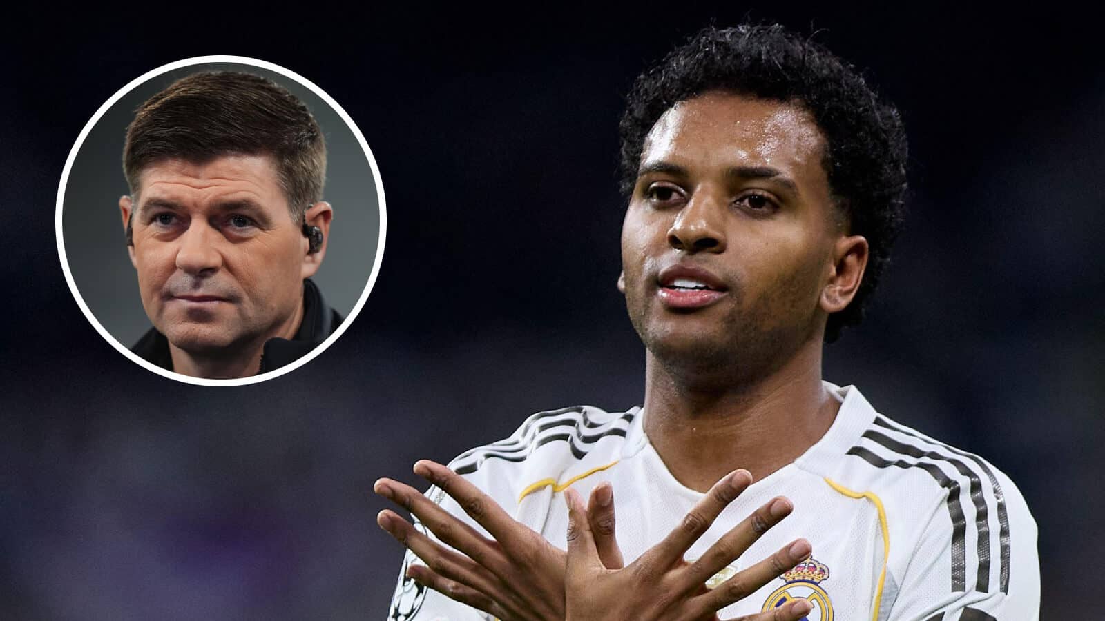 Rodrygo: Steven Gerrard gives one-word verdict on Brazilian star amid ...
