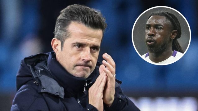 Fulham manager Marco Silva and Fiorentina striker Moise Kean