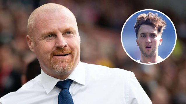 Nottingham Forest manager Sean Dyche and Brighton star Jack Hinshelwood