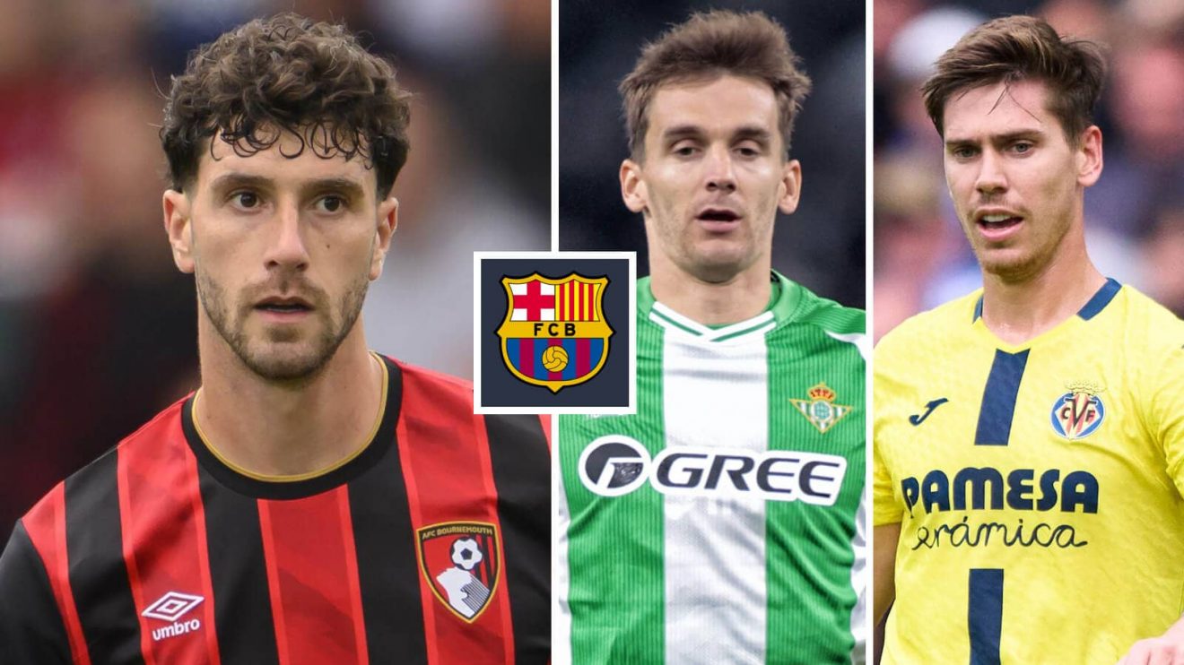 Marcos Senesi, Diego Llorente and Juan Foyth
