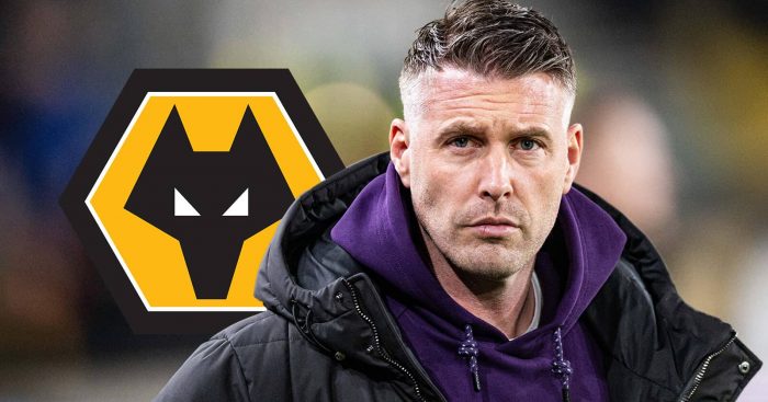 Wolves manager Rob Edwards
