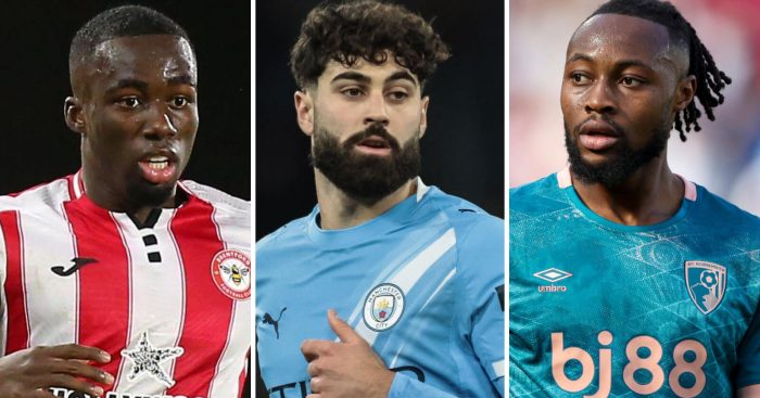 Brentford star Michael Kayode, Man City's Josko Gvardiol and Bournemouth's Antoine Semenyo