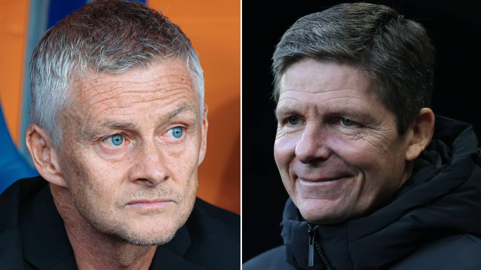 Ole Gunnar Solskjaer and Oliver Glasner