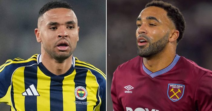 Youssef En-Nesyri (Fenerbahce) and Callum Wilson (West Ham)