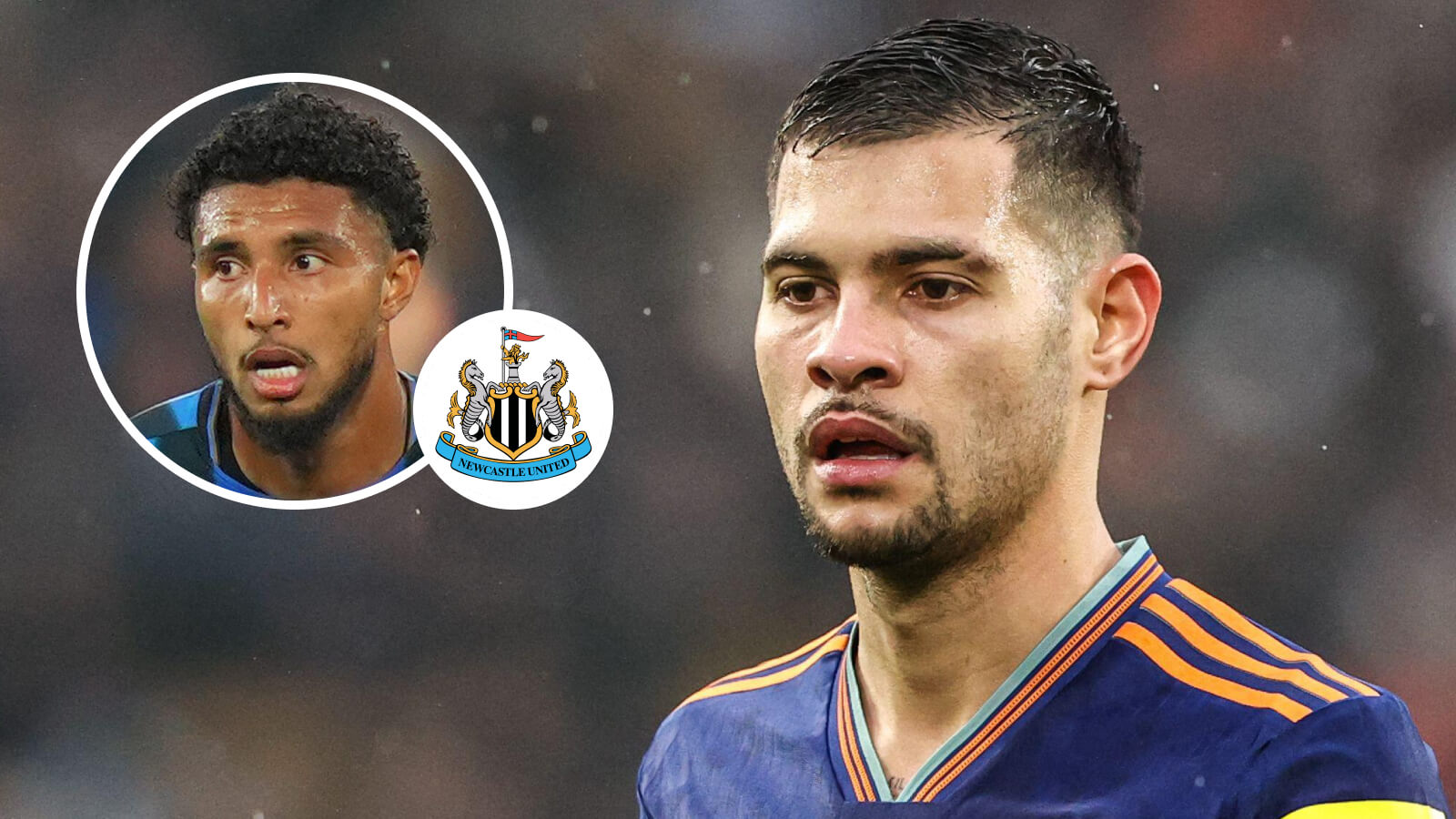 Newcastle star Bruno Guimaraes and Atalanta midfielder Ederson