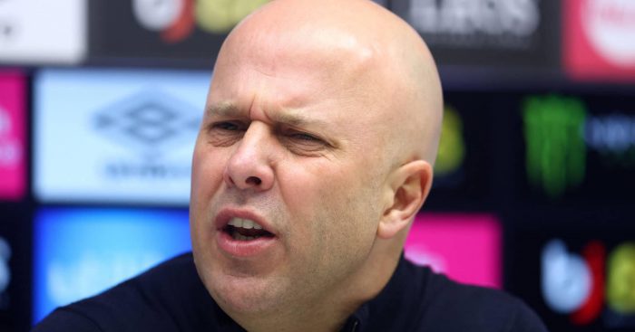 Liverpool manager Arne Slot