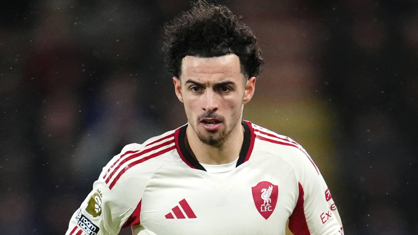 Liverpool central midfielder Curtis Jones