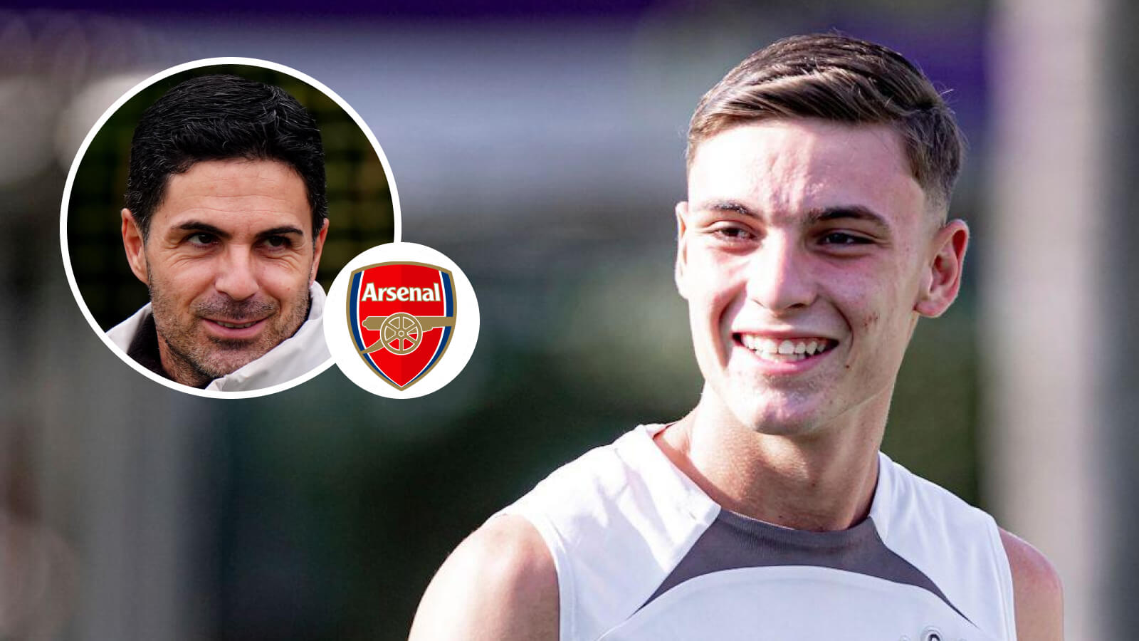 Mikel Arteta and Breno Bidon, Arsenal