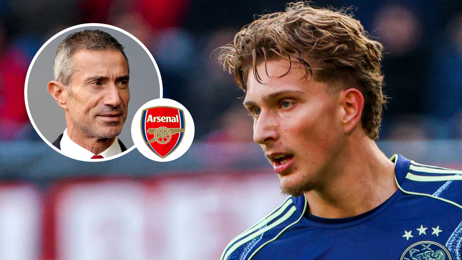 Andrea Berta and Mika Godts, Arsenal