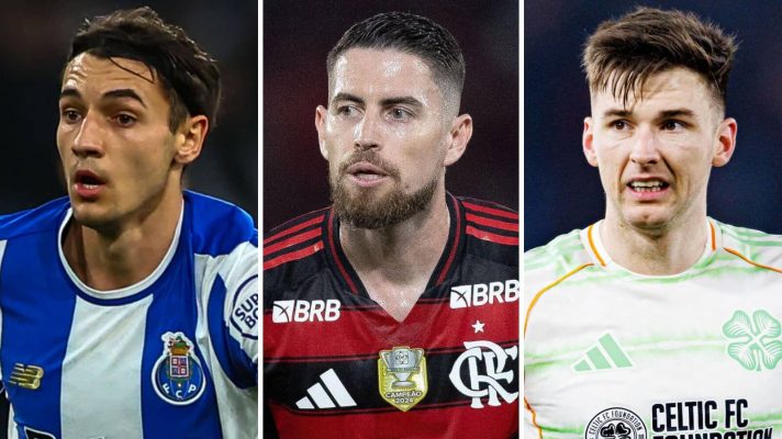 Jakub Kiwior at Porto, Jorginho at Flamengo and Kieran Tierney at Celtic