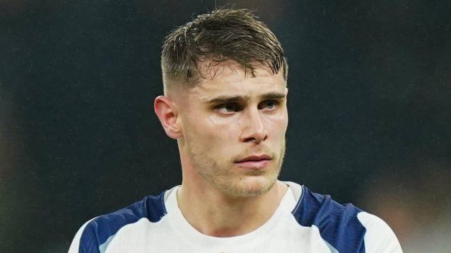 Tottenham defender Micky van de Ven