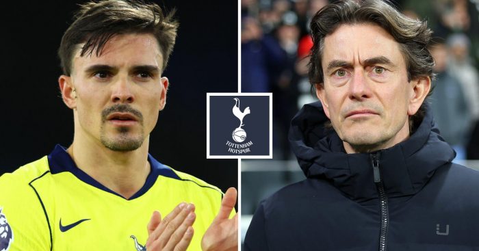 Joao Palhinha and Thomas Frank, Tottenham