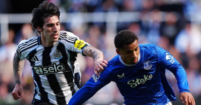 Newcastle star Sandro Tonali and Everton ace Iliman Ndiaye