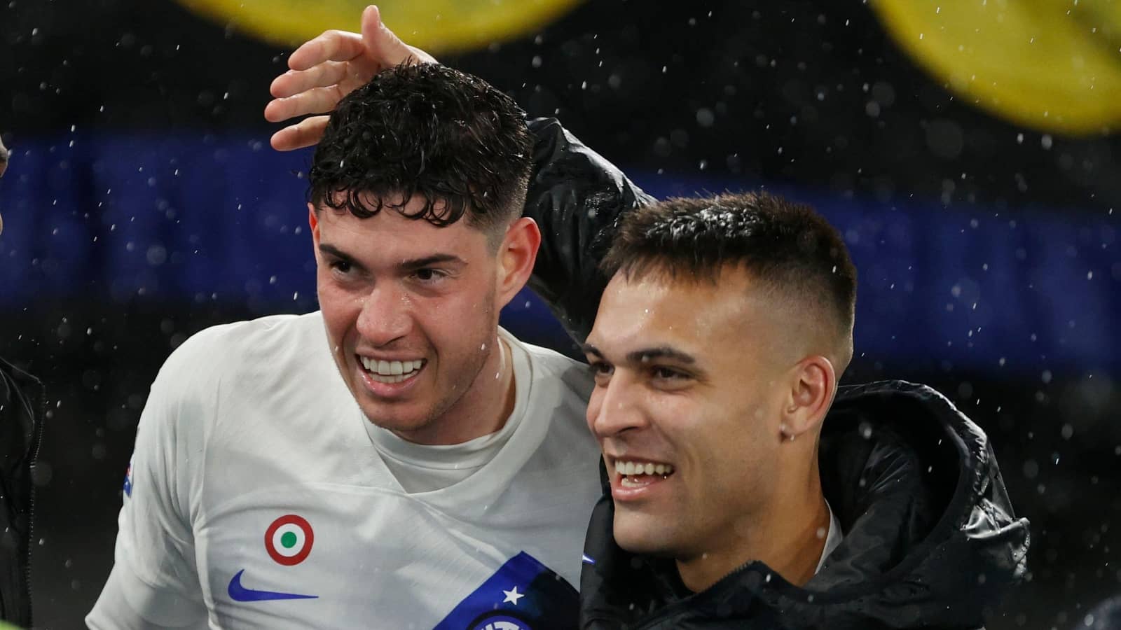 Inter duo Alessandro Bastoni and Lautaro Martinez