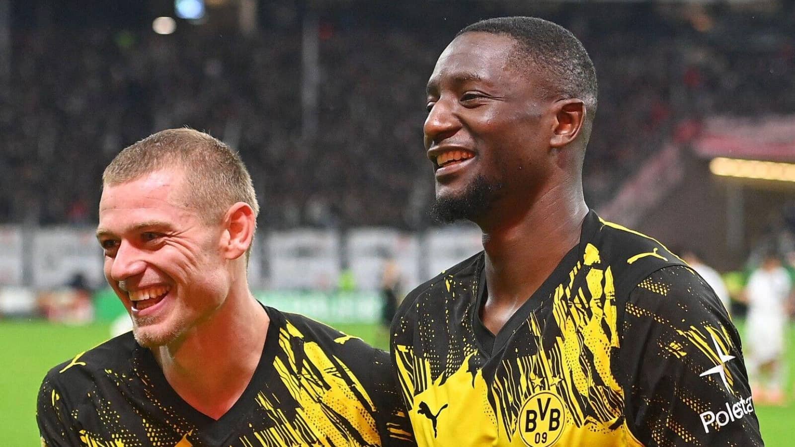 Dortmund duo Julian Ryerson and Serhou Guirassy