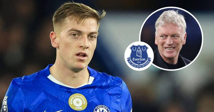 Chelsea star Liam Delap and Everton boss David Moyes
