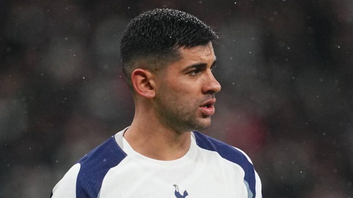 Tottenham centre-back Cristian Romero