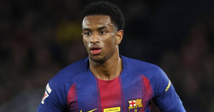 Alejandro Balde of Barcelona