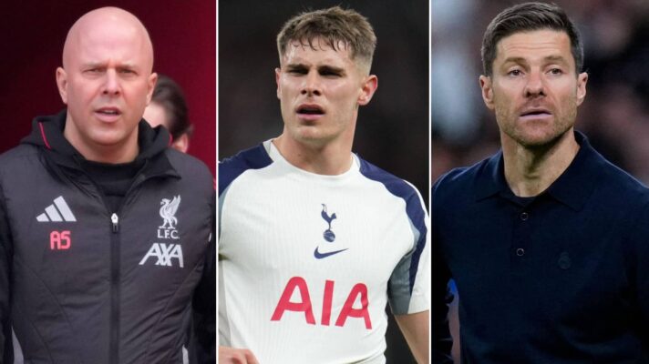 Arne Slot, Micky van de Ven, Xabi Alonso