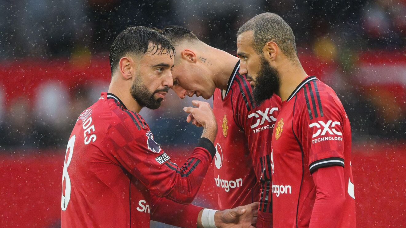 Man Utd trio Bruno Fernandes, Benjamin Sesko and Noussair Mazraoui