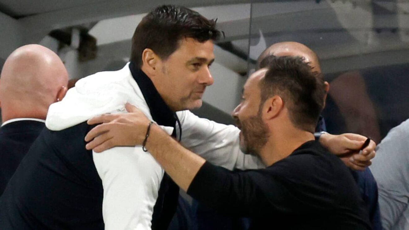 Mauricio Pochettino and Roberto De Zerbi
