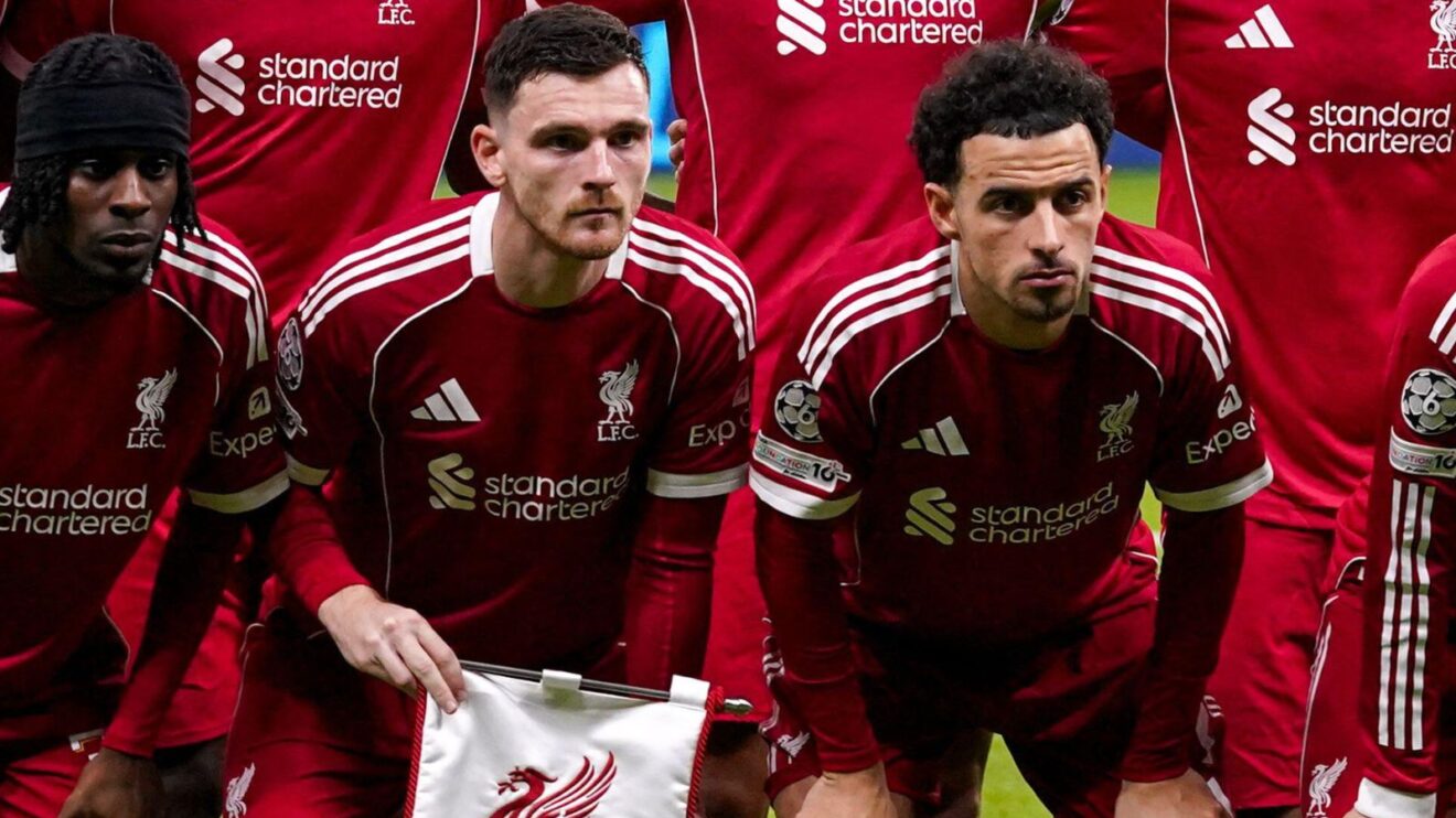 Andy Robertson and Curtis Jones.
