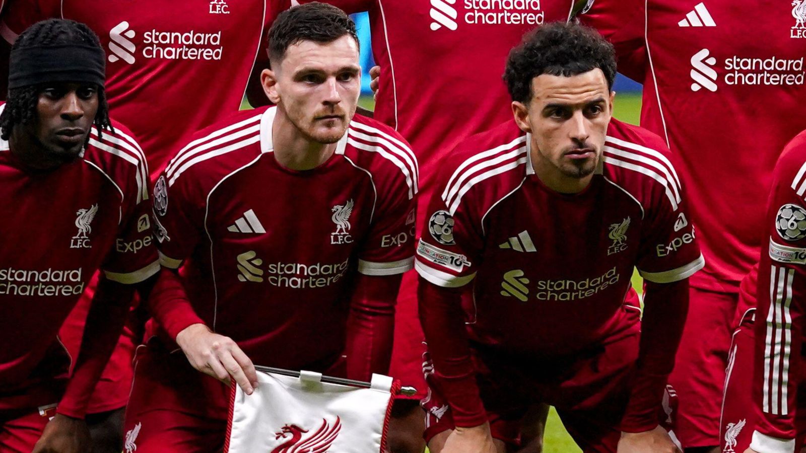 Andy Robertson and Curtis Jones.