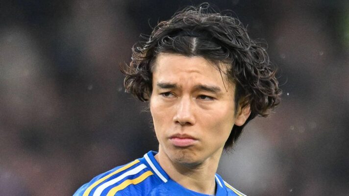 Ao Tanaka of Leeds United has been linked with a summer exit