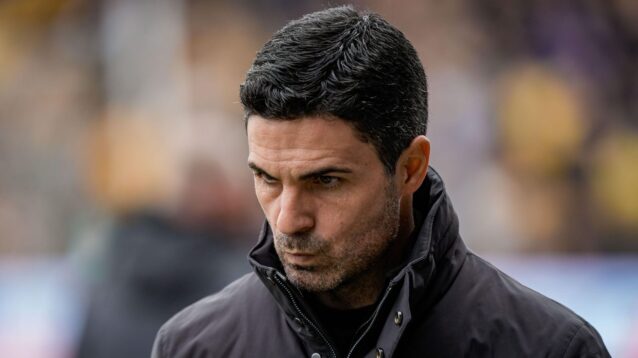 Arsenal boss Mikel Arteta