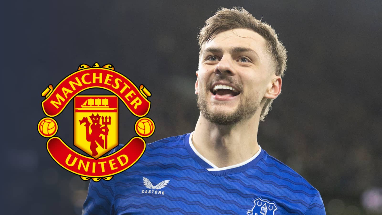 Everton response revealed as Man Utd linked with shock £50m move for David Moyes favourite