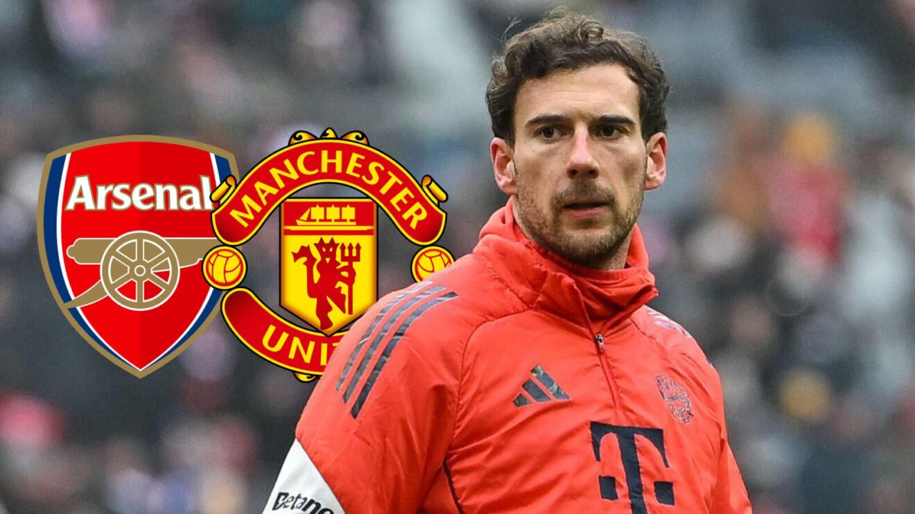 Leon Goretzka is linked with Arsenal and Man Utd.